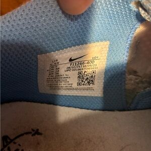 Nike Light Blue Athletic Shoes